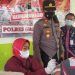 Balai Desa Jangkungharjo, Polsek Brati Gelar Vaksinasi