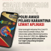 Cara Kerja Aplikasi Karantina Presisi Polri