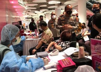 Buka Gerai Vaksin Booster di Senayan Park, Polda Metro Jaya Siapkan 500 Dosis Setiap Hari