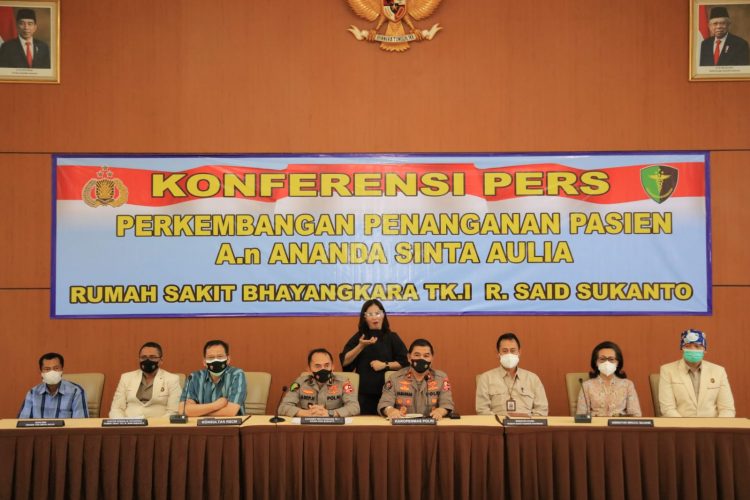 RS Polri Bentuk Tim Berisikan Ahli dan Pakar Untuk Kesembuhan Sinta Aulia