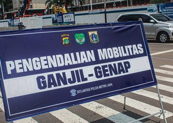 Polda Metro Jaya kembali memberlakukan ganjil genap di DKI Jakarta