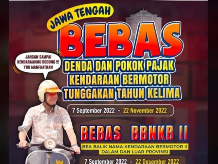 Yuk Manfaatkan Program Pemutihan Pajak Kendaraan Wilayah Jateng, Ini Waktunya