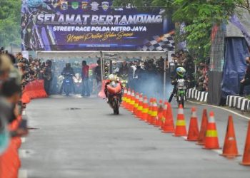 Polda Metro Jaya gelar Street Race Kamayoran, Upayakan Tak Ada Lagi Balap Liar (5/9)