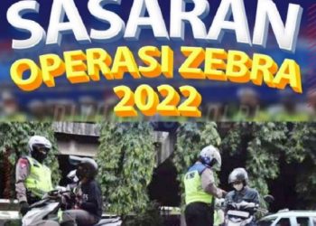 Operasi Zebra 2022 Telah Digelar, Ini 14 Sasaran Tilangnya