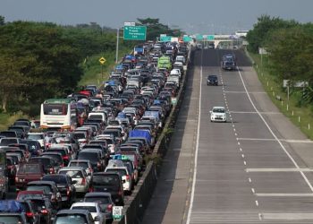 One Way dan Contra Flow saat Liburan Natal-Tahun Baru