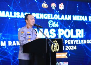 Optimalisasi Pengelolaan Media Digital untuk Pemilu Damai Anev Humas Polri 2023