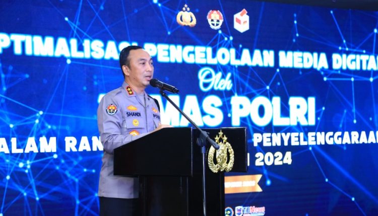 Optimalisasi Pengelolaan Media Digital untuk Pemilu Damai Anev Humas Polri 2023