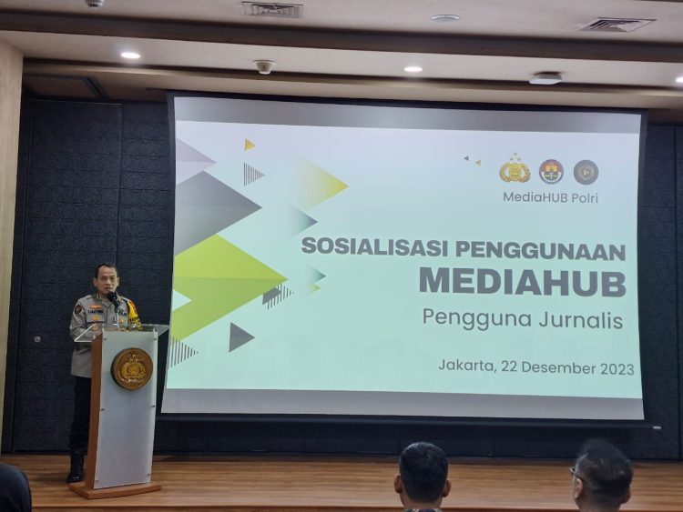 Polri Sosialisasi MediaHub untuk Meningkatkan Kolaborasi dengan Jurnalis