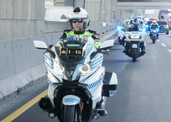 Kakorlantas Polri Pastikan Keamanan Jalur Tol Cikampek Selama Isra Mi’raj dan Imlek
