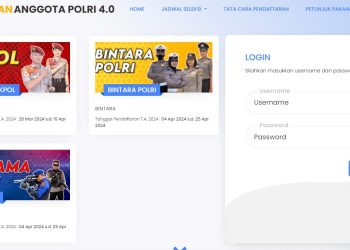 Penerimaan Polri tahun 2024