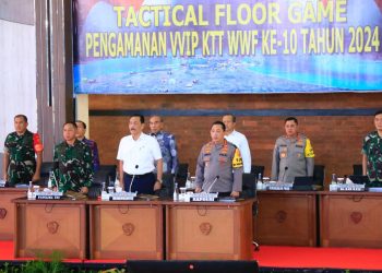 TNI-Polri Gelar Simulasikan TFG Gabungan untuk Pengamanan WWF