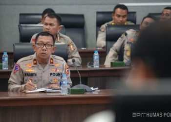 Direktur Penegakan Hukum (Dirgakum) Korlantas Polri, Brigjen Pol. Raden Slamet Santoso
