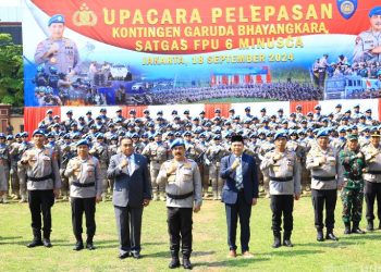 Satuan Tugas Garuda Bhayangkara FPU 6 Minusca