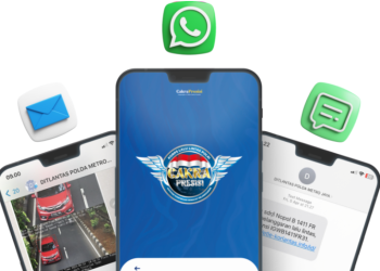 pelaksanaan tilang elektronik Polda Metro Jaya