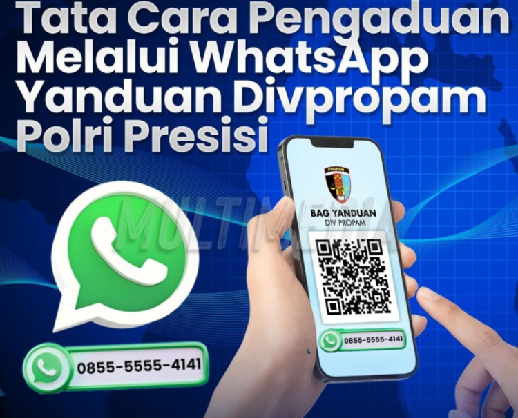 hotline pengaduan Propam Polri