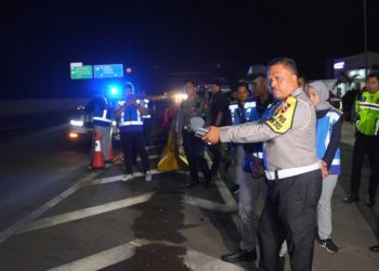 Tinjau Tol Cikatama, Kakorlantas Pastikan Skema One Way Nasional Siap Diterapkan