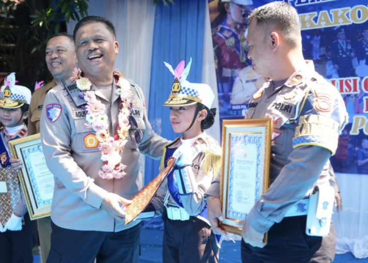 penghargaan polisi cilik tampil memukau saat HUT Bhayangkara di Monas