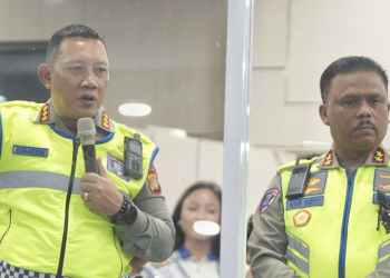 penegakan hukum lalu lintas dengan kamera e-TLE di Jakarta