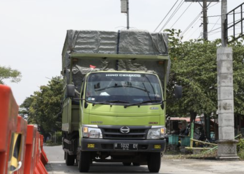 penindakan hukum truk ODOL di Indonesia