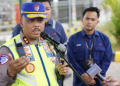 pengamanan arus mudik di jalur tol Trans Sumatera Jambi